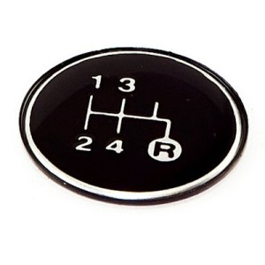 Inserto pomello cambio 4 marce CJ 80-86