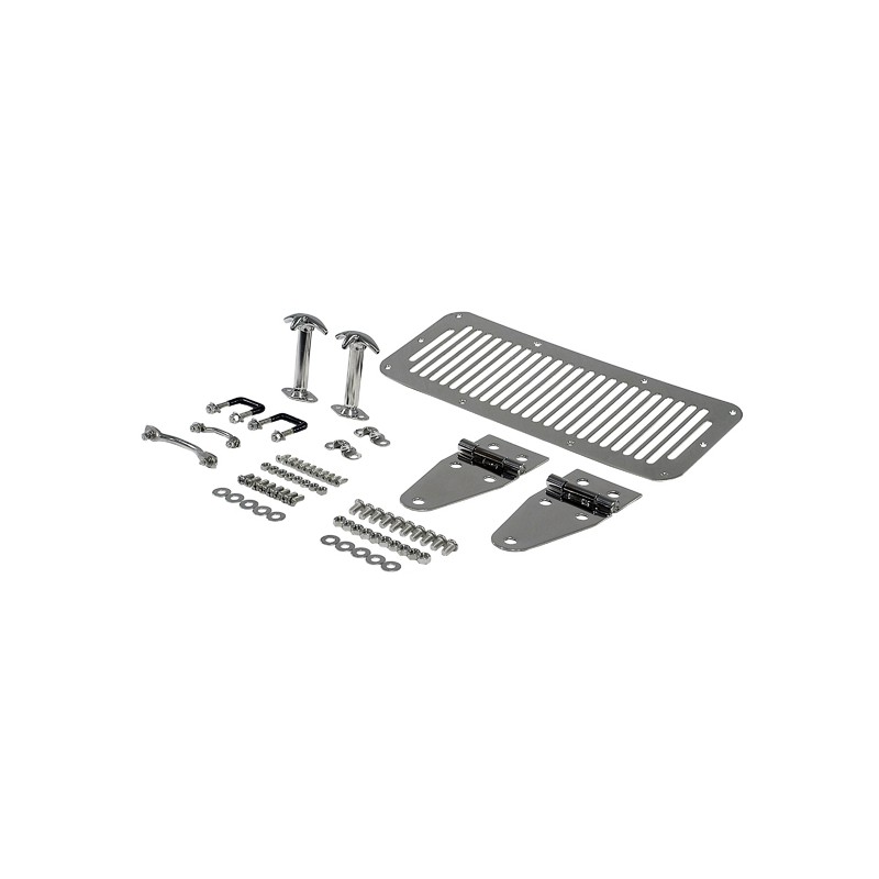 Kit cofano inox CJ/YJ 76-95