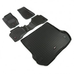 Kit completo tappetini a vaschetta Rugged Ridge NERO Grand Cherokee WK 05-10