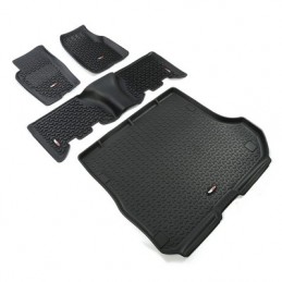 Kit completo tappetini a vaschetta Rugged Ridge NERO Grand Cherokee ZJ 93-98