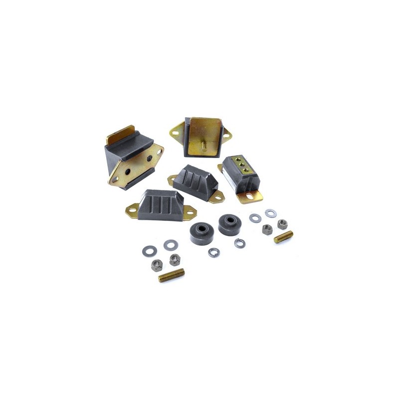 Kit Motore/Trasmissione Poliuretano NERO CJ 76-86