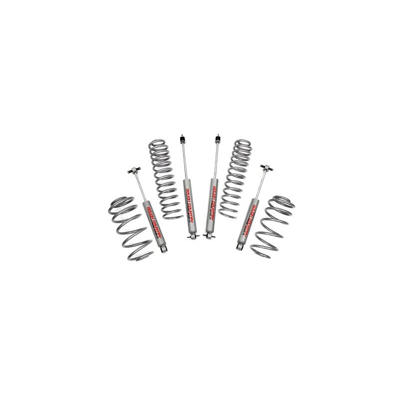 Kit rialzo 2.5 Rough Country 6 cilindri TJ 97-06 Kit rialzo 2.5 Rough Country 6 cilindri TJ 97-06