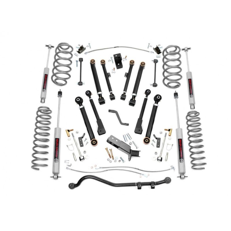Kit rialzo 4 Rough Country X Series TJ 97-06 Kit rialzo 4 Rough Country X Series TJ 97-06