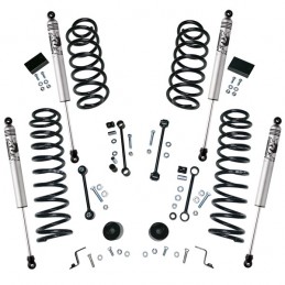 Kit rialzo Alloy 2.5” con ammortizzatori Fox 4P JLU 18-19