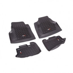 Kit Tappetini a vaschetta Ant/Post Rugged Ridge NERO TJ/LJ 97-06