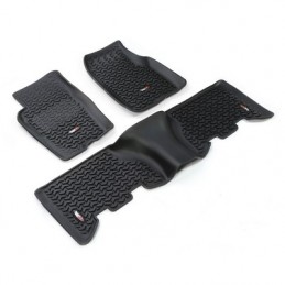 Kit Tappetini a vaschetta Ant/Post Rugged Ridge NERO ZJ Grand Cherokee 93-98