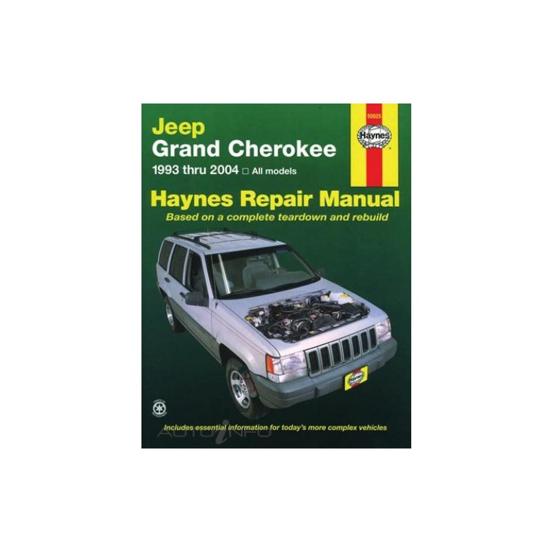 Manuale di riparazione Grand Cherokee 1993-2004