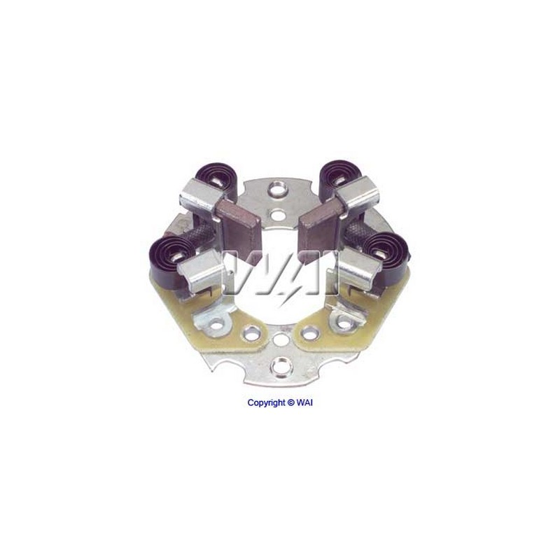 Portaspazzole con 2 spazzole motorino avviamento 87-00