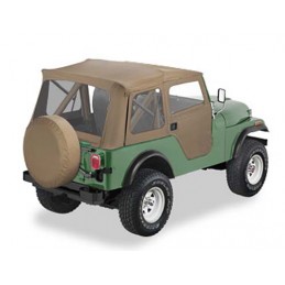 Supertop colore 04 Cuoio con porte intere CJ5 76-83