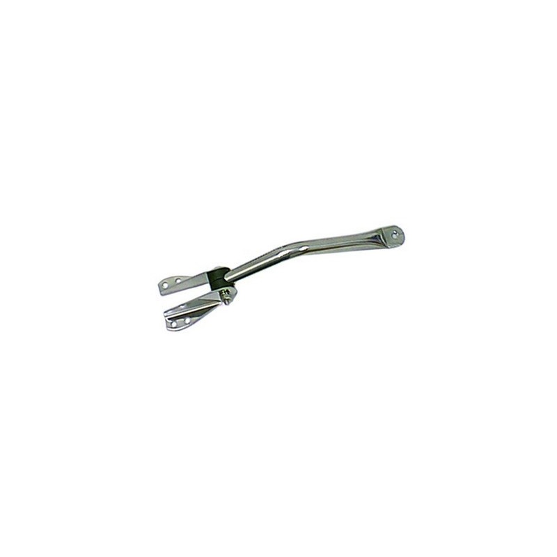 Braccetto inox specchio sx. 7417 CJ/YJ 76-95