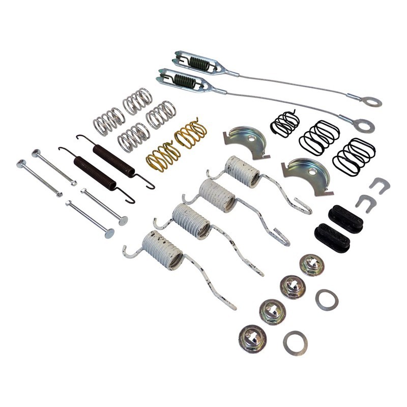 Kit molle e cavetto registro freno posteriore YJ TJ XJ MJ 90-95 Kit molle e cavetto registro freno posteriore YJ TJ XJ MJ 90-95