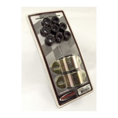 Boccole Poliuretano barra stabilizzatrice Anteriore NERO 22mm CJ 76-86