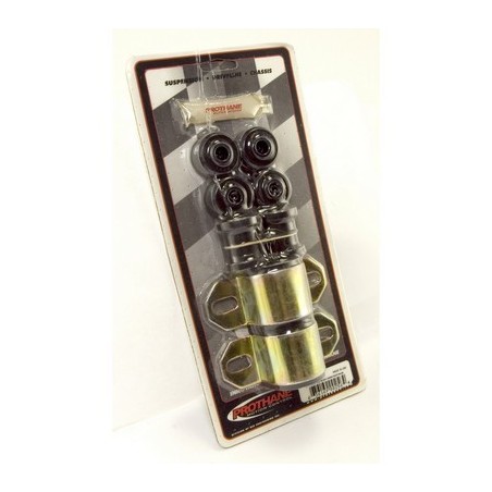 Boccole Poliuretano barra stabilizzatrice Anteriore NERO 24mm XJ 84-01