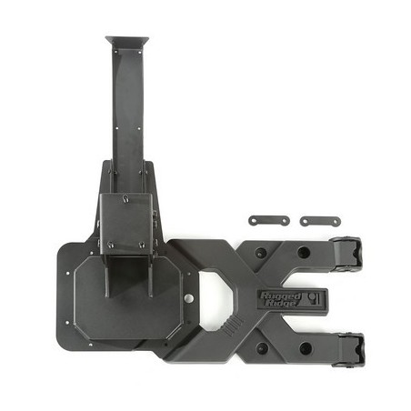 Cerniere con portaruota HD portello posteriore Spartacus Rugged Ridge JK 07-18