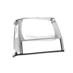 Cornice faro Cromo lato passeggero XJ 84-90