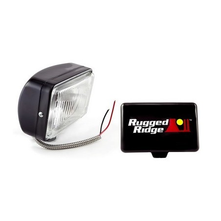 Faro profondità rett. 5x7 RUGGED RIDGE nero 100W
