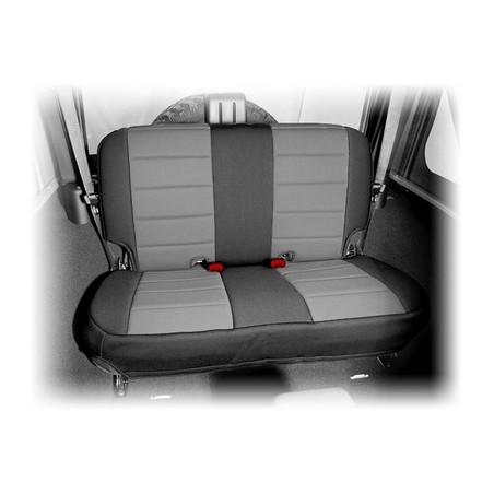 Foderine posteriori in Neoprene nero/grigio JK 2 porte 07-18