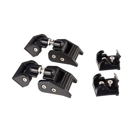 Ganci cofano Nero JK 07-18