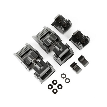 Ganci cofano Nero satinato JL/JLU 18-19