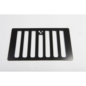 Griglia aerazione nera Wra TJ 98-06