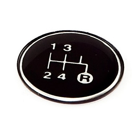 Inserto pomello cambio 4 marce CJ 80-86