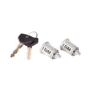 Kit blocchetti serratura porte con chiavi 2 pz YJ/TJ/XJ/ZJ 95-01
