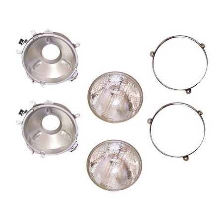 Kit fari anteriori completi dx e sx CJ 72-86