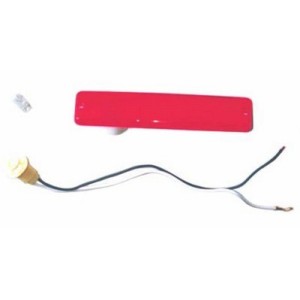 Kit lente freccia laterale posteriore rossa CJ 72-86