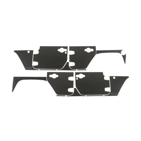 Kit pannelli magnetici protezione carrozzeria 4 Porte JK 07-18