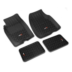 Kit Tappetini a vaschetta Ant/Post Rugged Ridge NERO Grand Cherokee ZJ 93-98