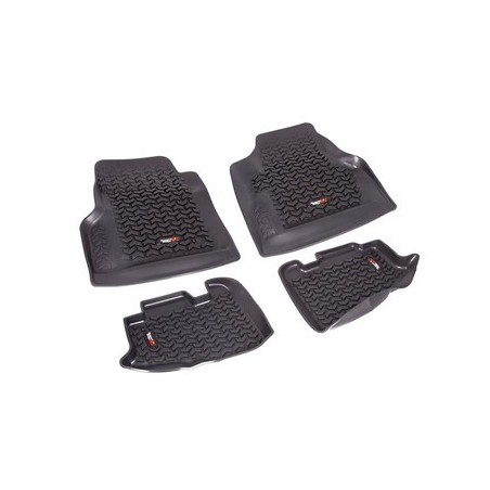 Kit Tappetini a vaschetta Ant/Post Rugged Ridge NERO TJ/LJ 97-06