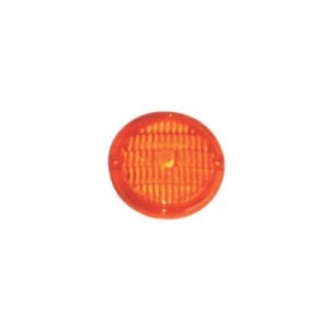 Lente ricambio per freccia anteriore calandra colore arancio CJ 76-86