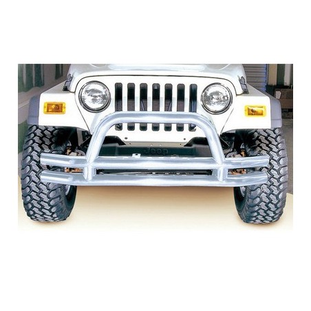 Paraurti ant tubolare con bullbar inox