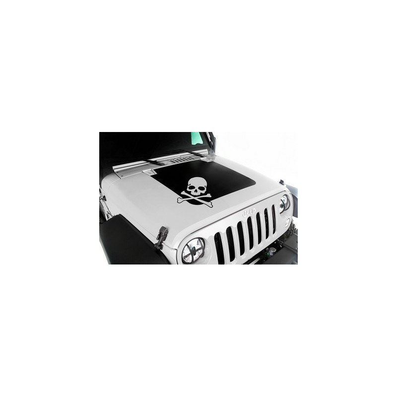 Hood Decal Skull JK 07-18