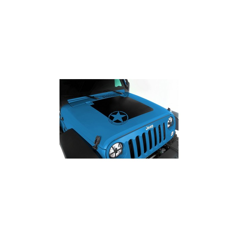 Hood Decal Star JK 07-18