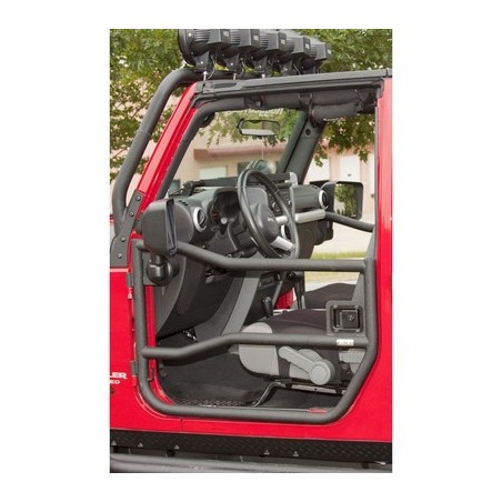 Porte tubolari anteriori nero textured JK/JKU 07-18