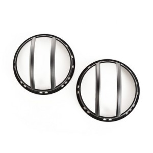Protezioni fari anteriori serie Elite Pivotal Nero satinato JK 07-18