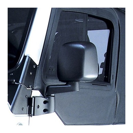 Specchio retrovisore Lato guida Nero TJ 03-06