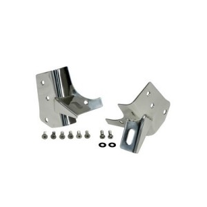 Staffe parabrezza Inox fari supplementari TJ 97-06