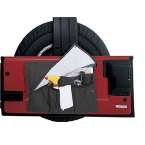 Tailgate Organizer Bestop 15 Nero Denim CJ/YJ 76-95