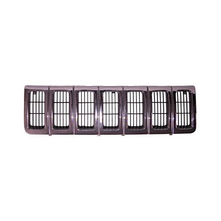 Griglia anteriore color argento con inserti cromo scuro ZJ 96-98