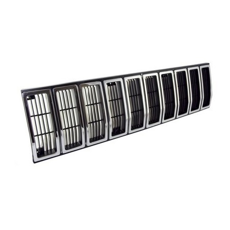 Inserti griglia anteriore nero/cromo XJ 84-90