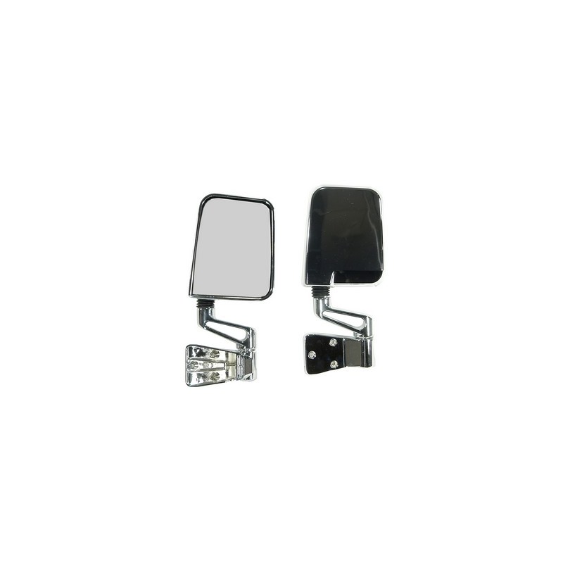 Coppia specchi cromati YJ/TJ 87-06 Coppia specchi cromati YJ/TJ 87-06