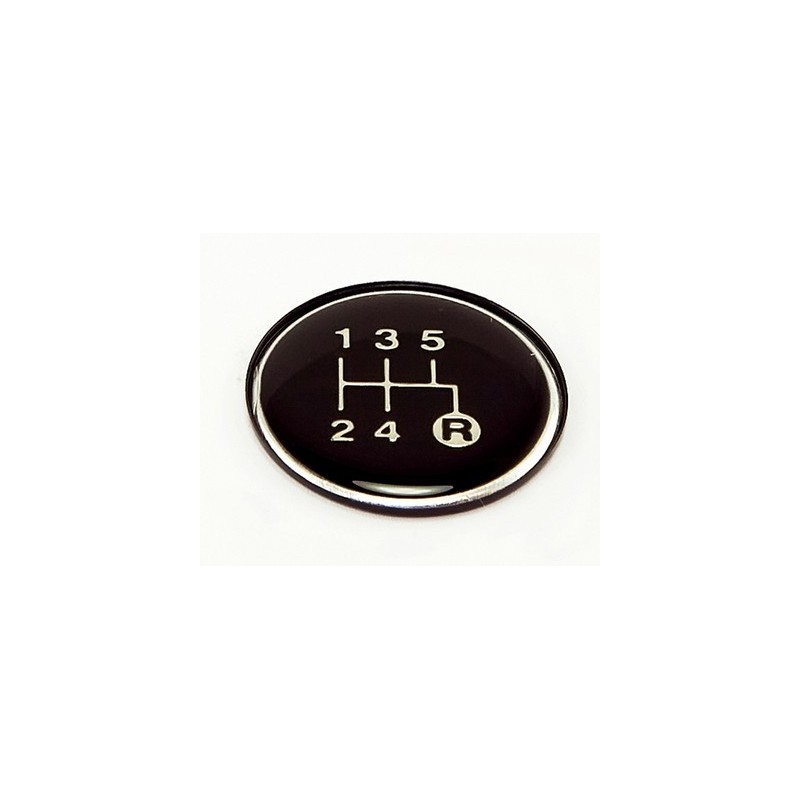 Inserto pomello cambio 5 marce T5 CJ 82-86