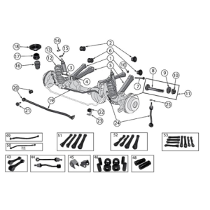 Sospensione Anteriore GZJ Grand Cherokee 93-98