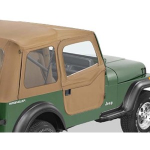 Porte in tela divisibili 37 Senape per Supertop CJ YJ 81-95