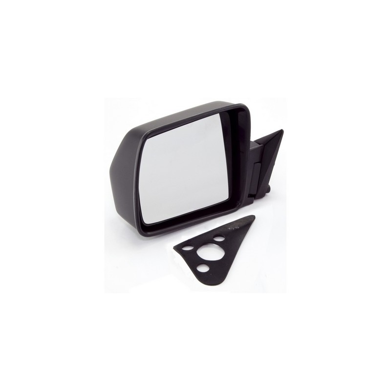 Specchio retrovisore esterno manuale nero lato guida