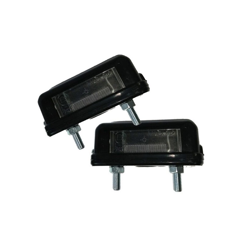 Coppia luci targa Jeep Wrangler YJ 87-95