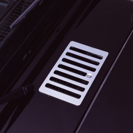 Cowl vent cover, black, TJ...