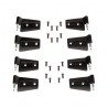 Set 8 pezzi cerniere 4 porte JKU 07-18